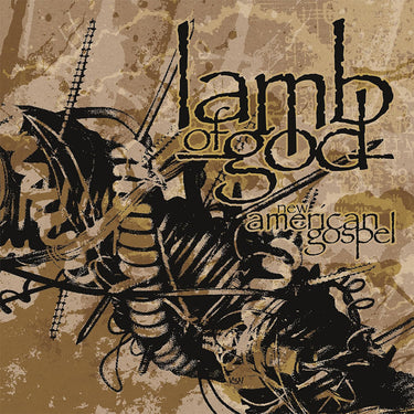 LAMB OF GOD - New American Gospel (Reissue) - LP - Clear Black w/ White & Gold Splatter Vinyl