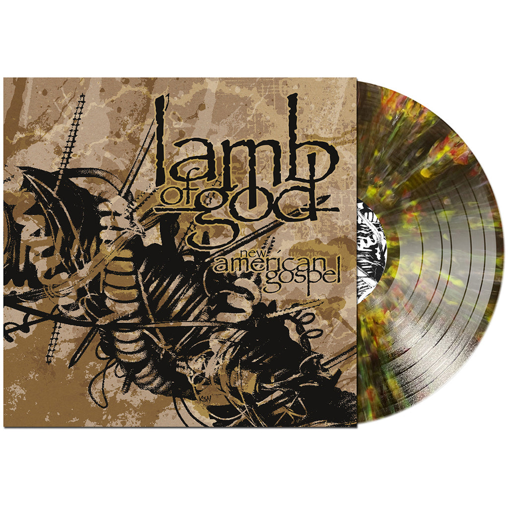 lamb of god レコード LP メタル LAMB OF GOD - New American Gospel (Reissue) - LP - Clear Black w