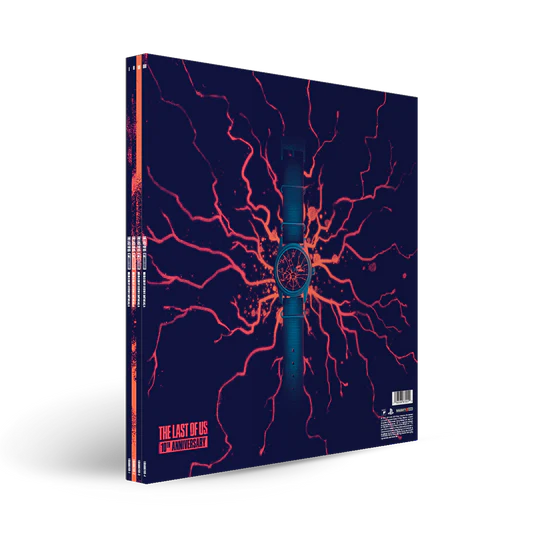 GUSTAVO SANTAOLALLA - The Last Of Us - Original Soundtracks (10th Anniversary) - 4LP - Deluxe Blue and Red Vinyl Box Set [JUN 28]