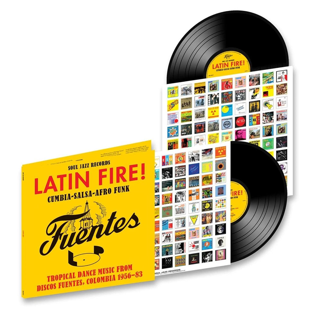 VARIOUS / SOUL JAZZ RECORDS - Latin Fire! Tropical Dance Music from Discos Fuentes, Colombia 1956-83 - 2LP - Vinyl [SEP 19]