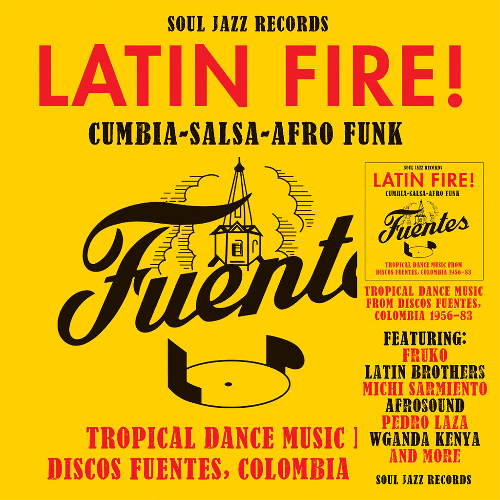 VARIOUS / SOUL JAZZ RECORDS - Latin Fire! Tropical Dance Music from Discos Fuentes, Colombia 1956-83 - 2LP - Vinyl [SEP 19]