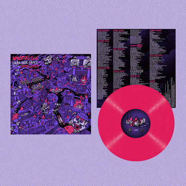 LAURA JANE GRACE - Adventure Club (w/ Poster insert) - LP - Hot Pink Vinyl