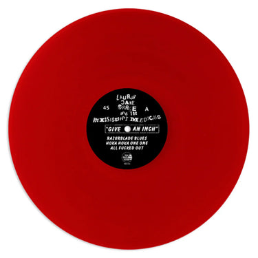 LAURA JANE GRACE & THE MISSISSIPPI MEDICALS - Give An Inch EP - 12'' - Transparent Red Vinyl