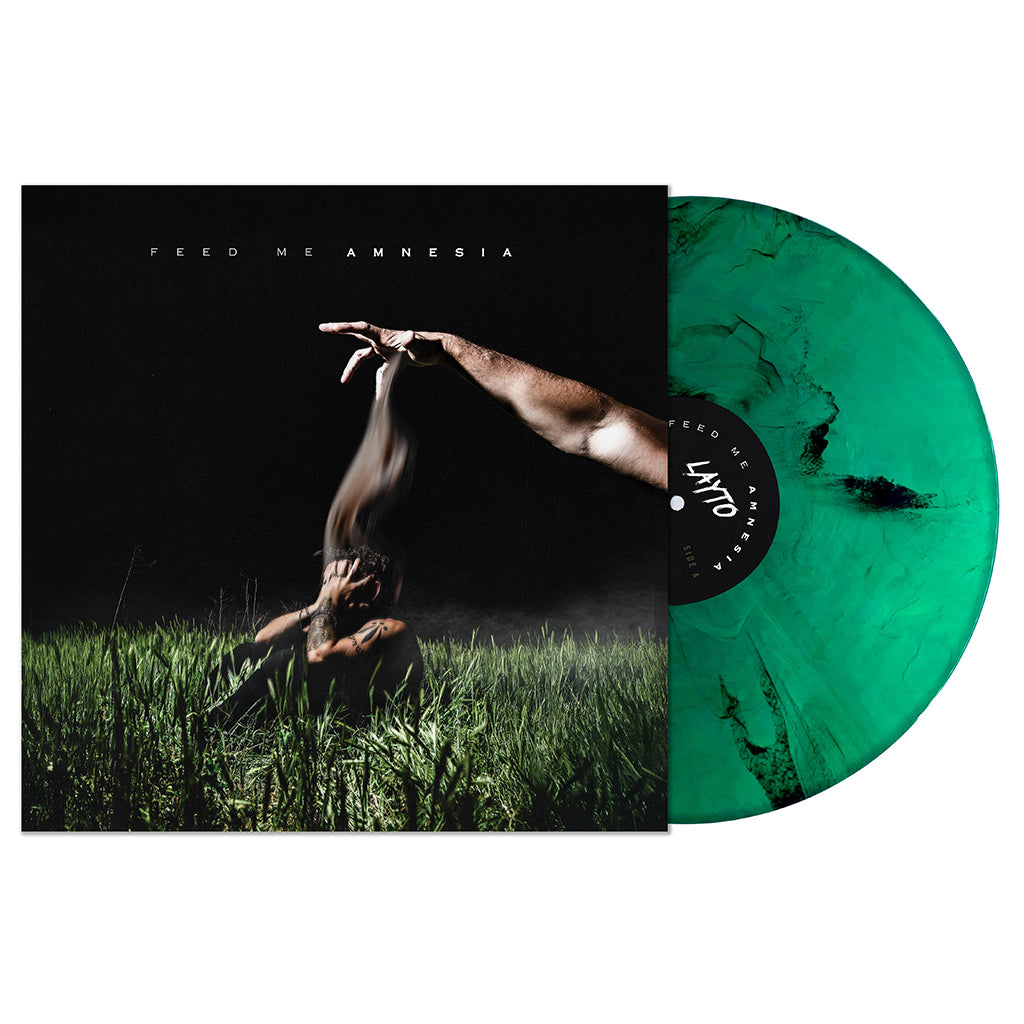 LAYTO - feed me amnesia - LP - Green/Black Marble Coloured Vinyl [OCT 31]