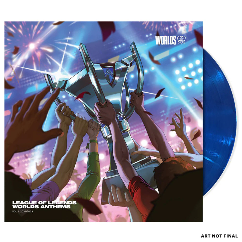 VARIOUS - League Of Legends Worlds Anthems Vol. 1: 2014-2023 (Repress) - LP - Worlds Blue Vinyl [JAN 31]