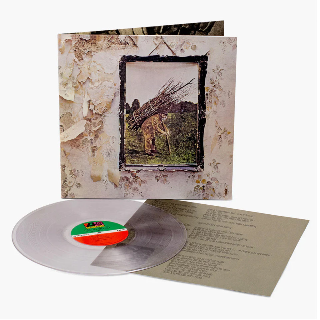 LED ZEPPELIN - Led Zeppelin IV (Atlantic 75 Reissue) - LP - Crystal Clear Diamond Vinyl