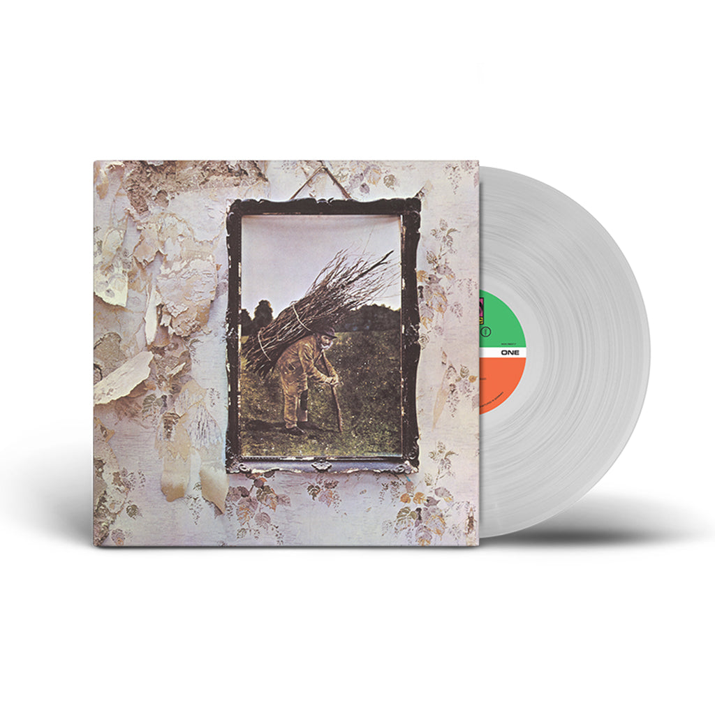 LED ZEPPELIN - Led Zeppelin IV (Atlantic 75 Reissue) - LP - Crystal Clear Diamond Vinyl