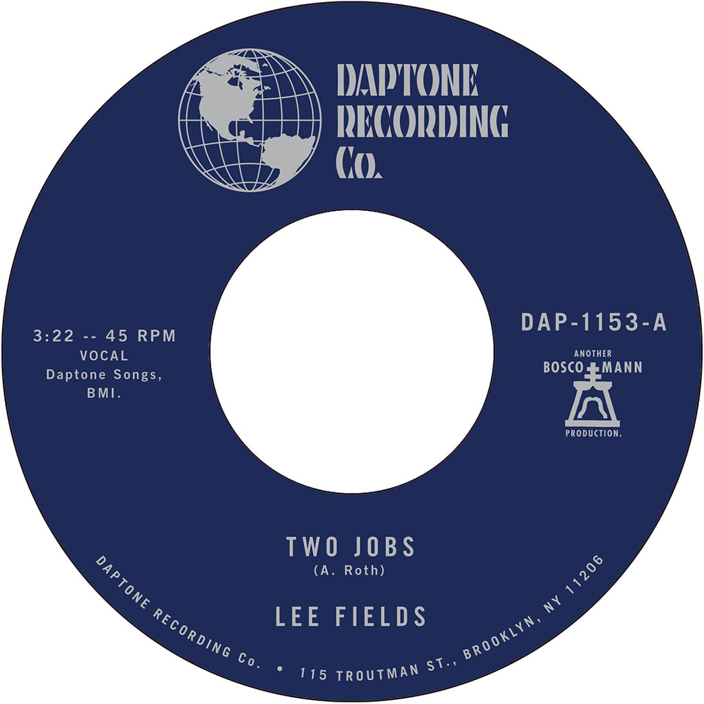 LEE FIELDS - Two Jobs / Save Your Tears For Someone New - 7'' - Vinyl [APR 26]