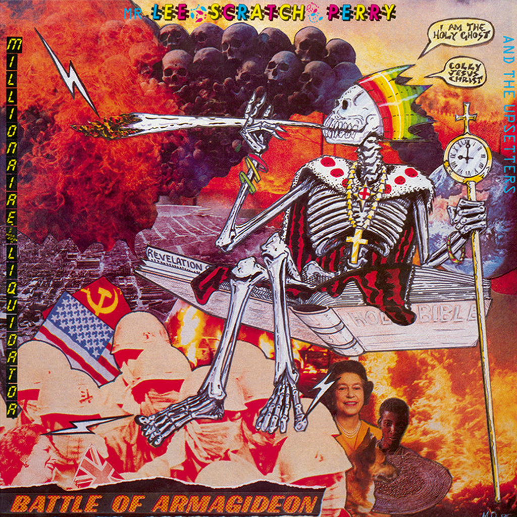 LEE SCRATCH PERRY AND THE UPSETTERS - Battle Of Armagideon (2023 Reissue) - LP - 180g Red Vinyl