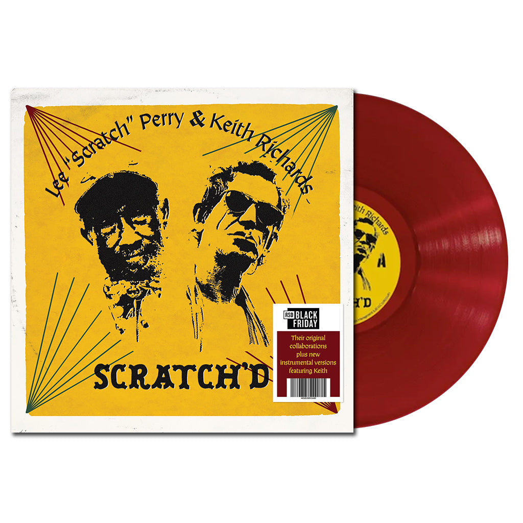 LEE "SCRATCH" PERRY & KEITH RICHARDS - Scratch'd [Black Friday 2023] - 12'' EP - Red Vinyl [NOV 24]