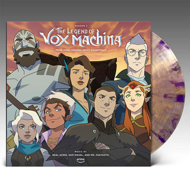 VARIOUS - The Legend Of Vox Machina Season 2 (Prime Video Original Series Soundtrack) - 2LP - Gold & Purple Mix Colour Vinyl