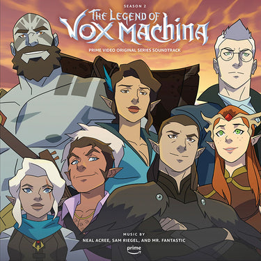 VARIOUS - The Legend Of Vox Machina Season 2 (Prime Video Original Series Soundtrack) - 2LP - Gold & Purple Mix Colour Vinyl