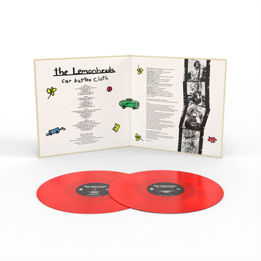 THE LEMONHEADS -  Car Button Cloth (Deluxe Expanded ‘Clothbound’ Edition) - 2LP - Red Vinyl