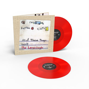 THE LEMONHEADS -  Car Button Cloth (Deluxe Expanded ‘Clothbound’ Edition) - 2LP - Red Vinyl