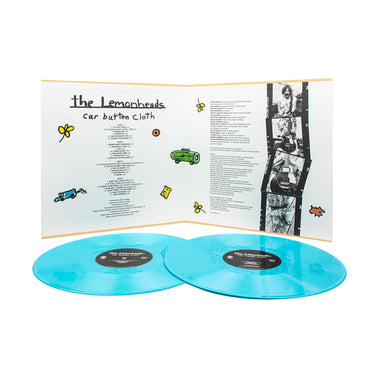 THE LEMONHEADS - Car Button Cloth (Deluxe Expanded ‘Clothbound’ Edition) [Repress] - 2LP - Blue Vinyl