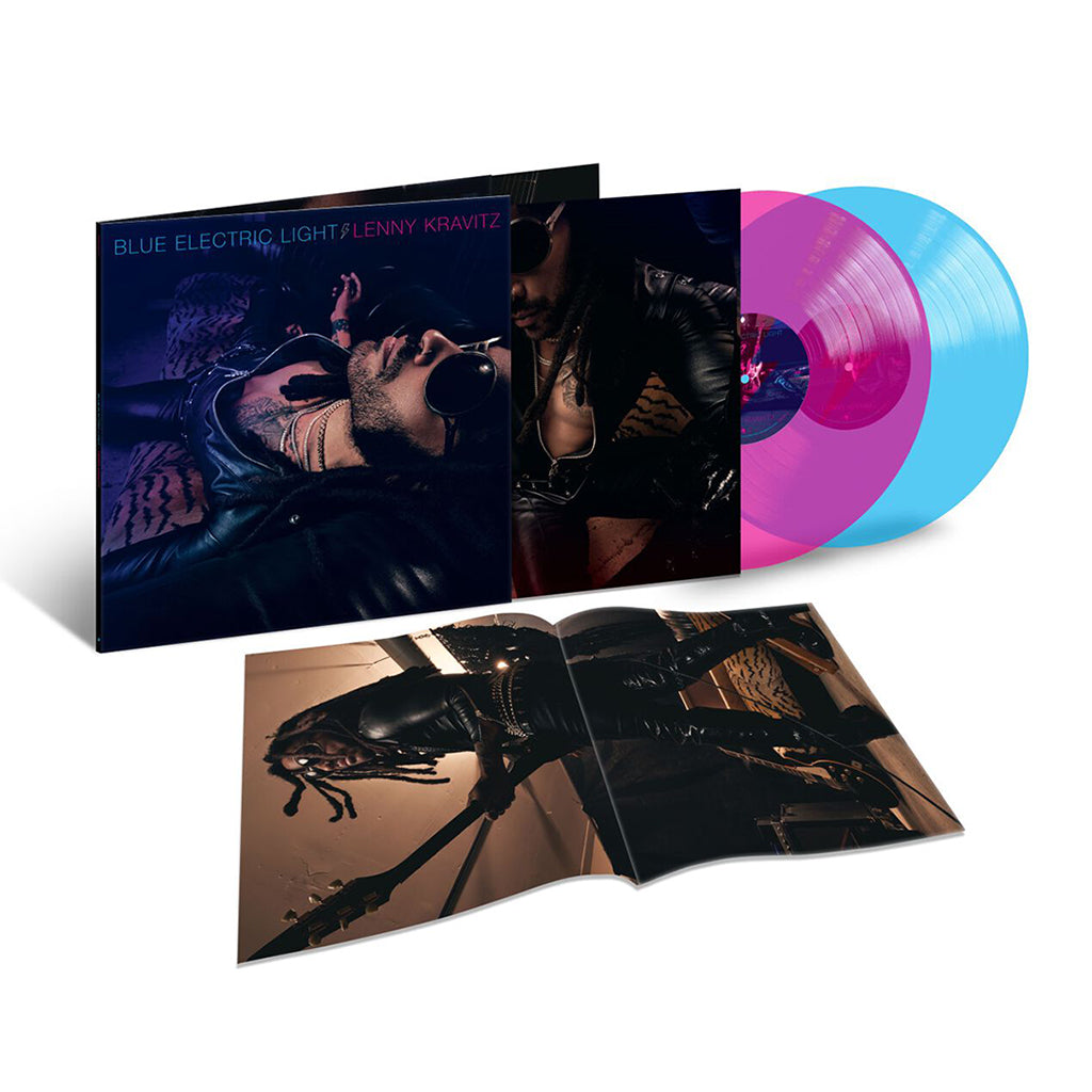 LENNY KRAVITZ - Blue Electric Light (RSD Indie Exclusive) - 2LP - Magenta and Blue Vinyl