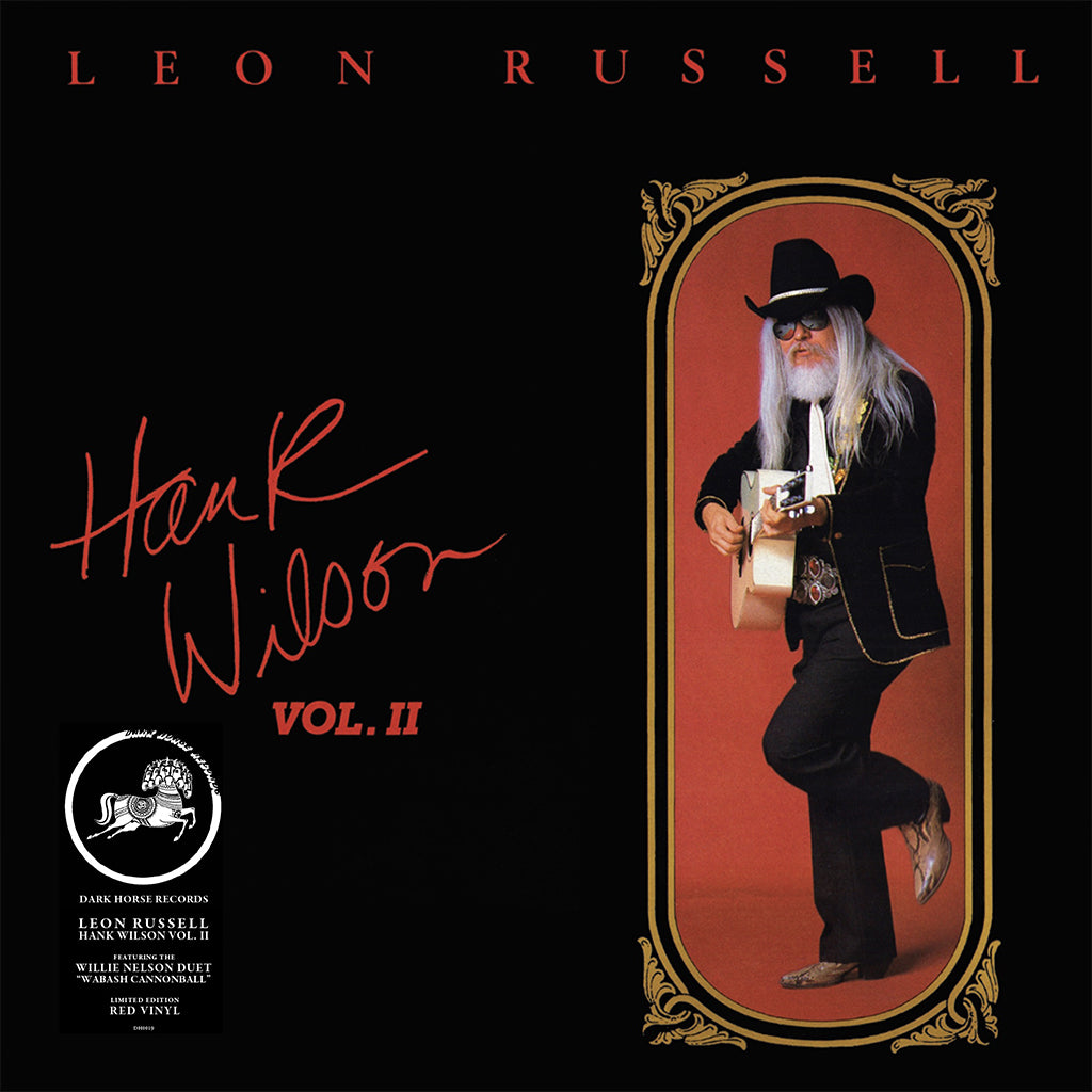 LEON RUSSELL - Hank Wilson Vol. II [Black Friday 2023] - LP - Red Vinyl [NOV 24]