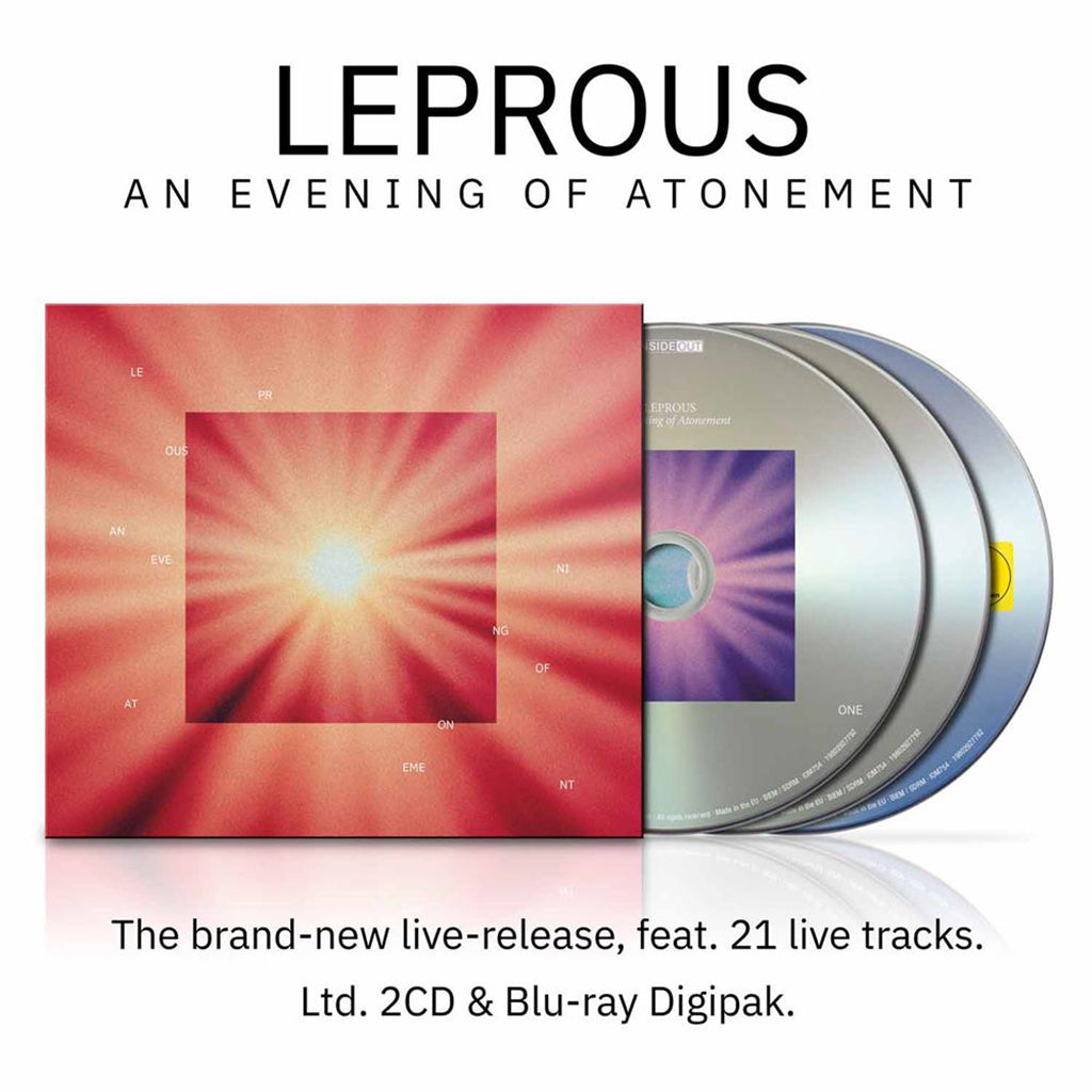 LEPROUS - An Evening Of Atonement - 2CD + Blu-ray [OCT 24]