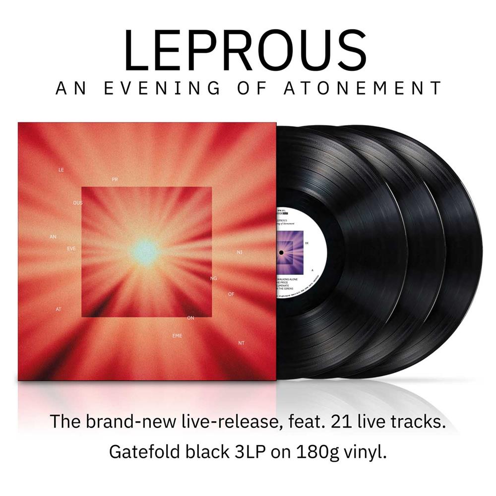 LEPROUS - An Evening Of Atonement - 3LP - 180g Black Vinyl [OCT 24]
