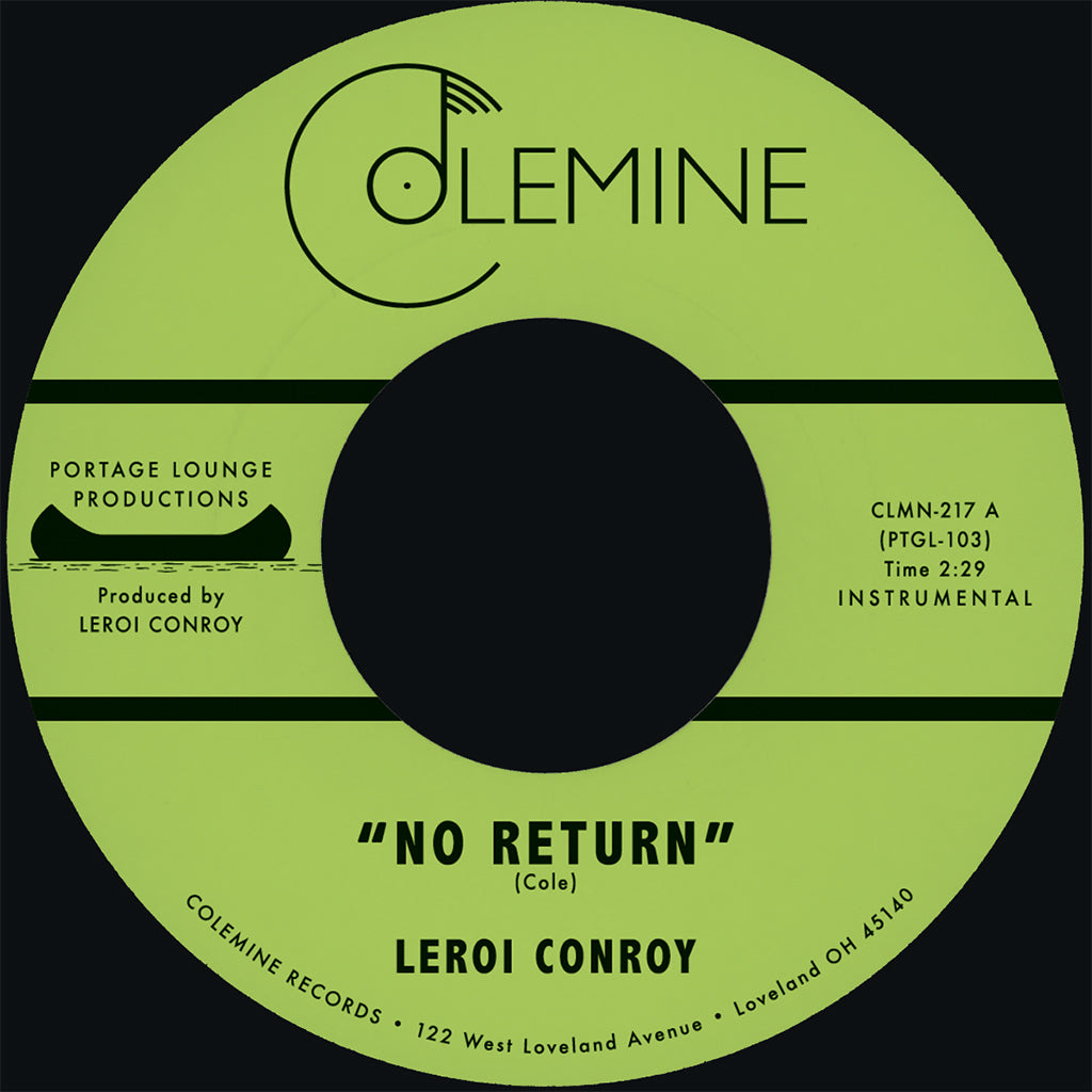 LEROI CONROY - No Return b/w Path Of Man - 7'' - Vinyl