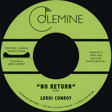 LEROI CONROY - No Return b/w Path Of Man - 7'' - Vinyl