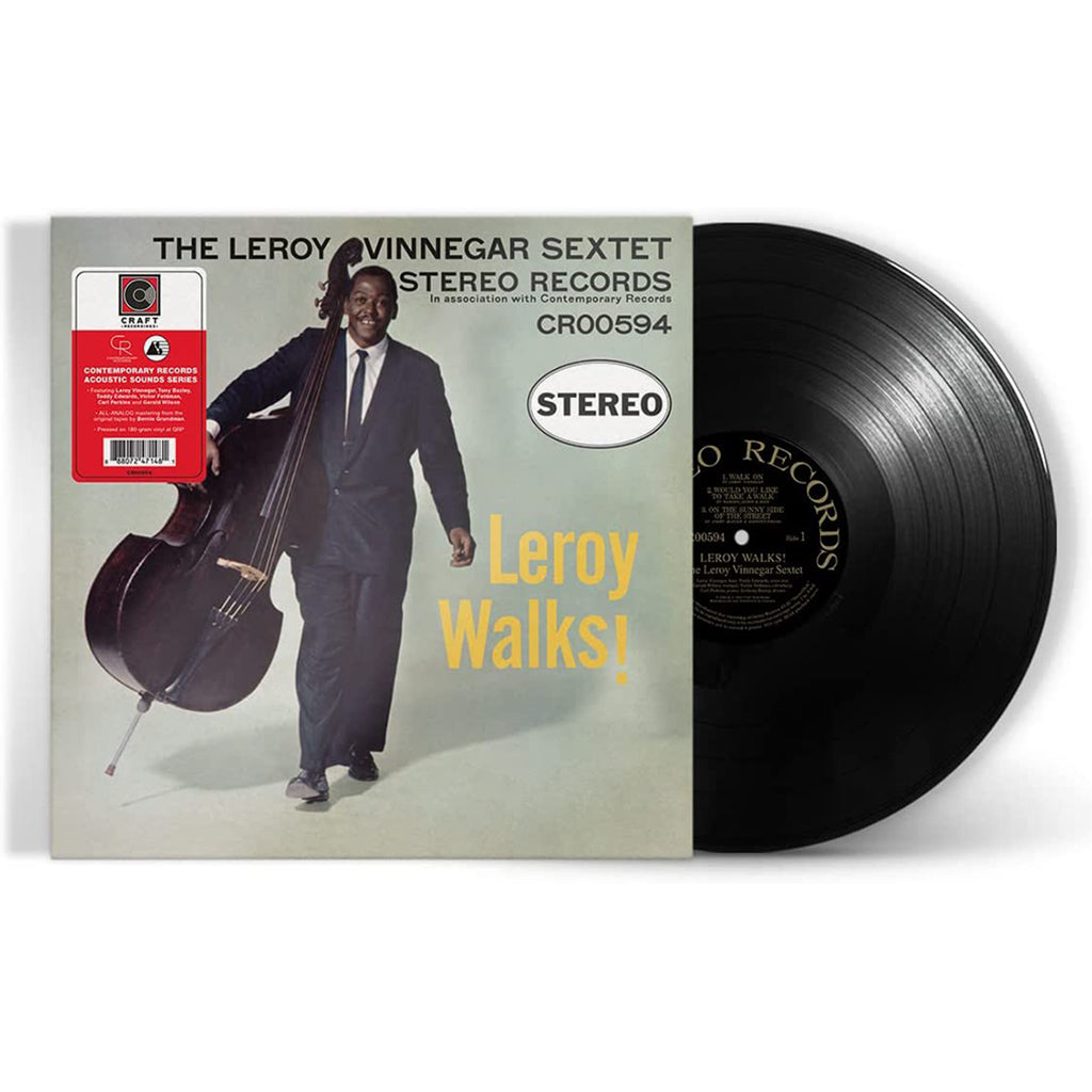 THE LEROY VINNEGAR SEXTET - Leroy Walks! (Acoustic Sound Series Edition) - LP - 180g Vinyl