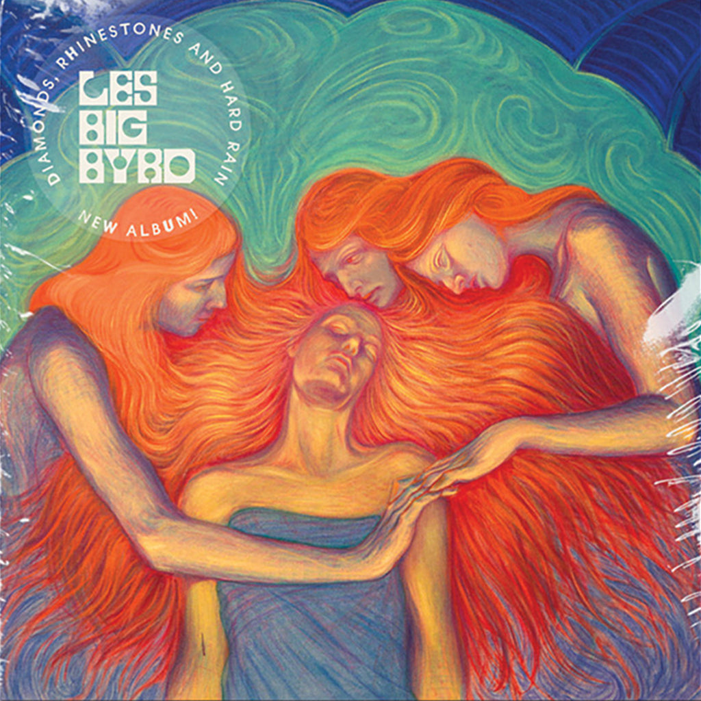 LES BIG BYRD - Diamonds, Rhinestones And Hard Rain - LP - Red Vinyl