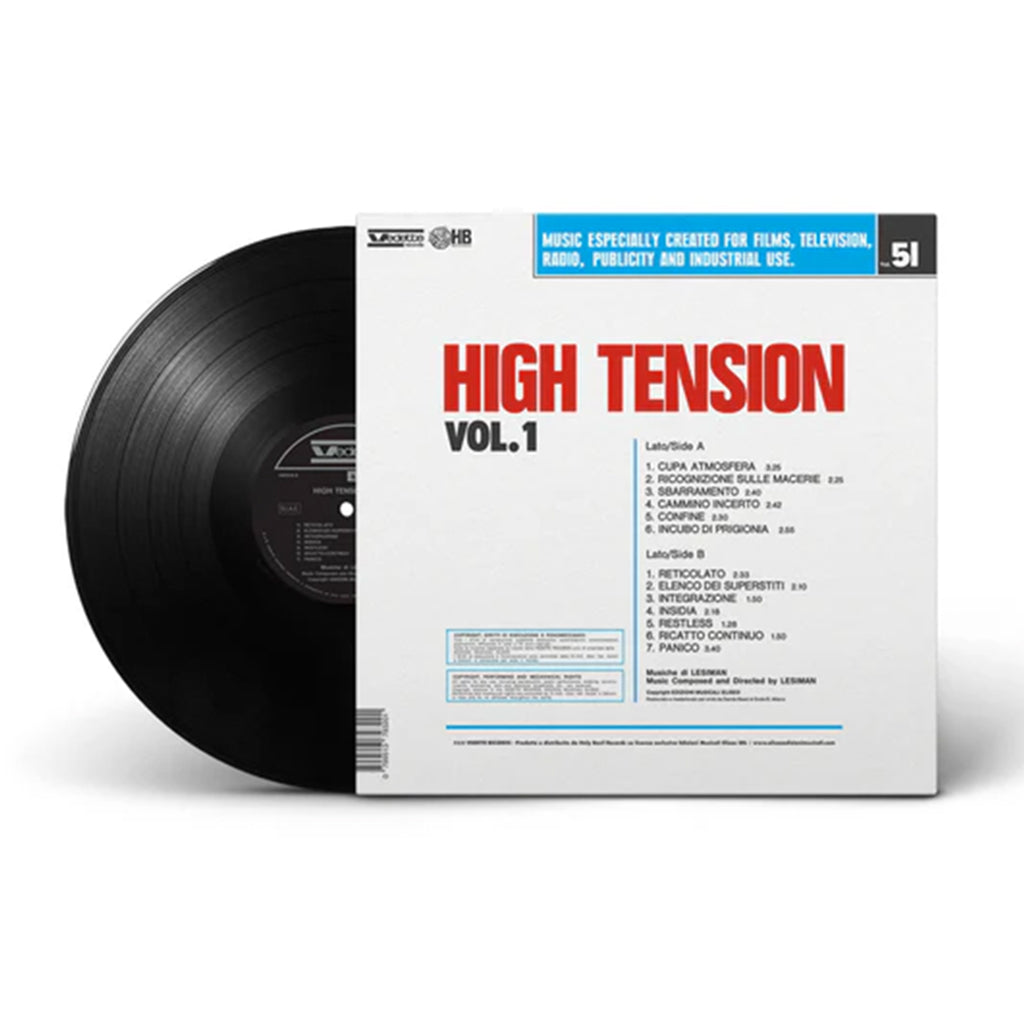 LESIMAN - High Tension Vol. 1 (2024 Reissue) - LP - Vinyl [JUN 14]