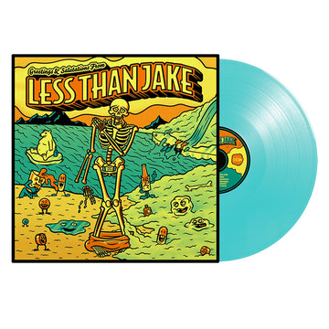 LESS THAN JAKE - Greetings & Salutations (10th Anniversary Edition) - LP - Aquamarine Vinyl [OCT 20]