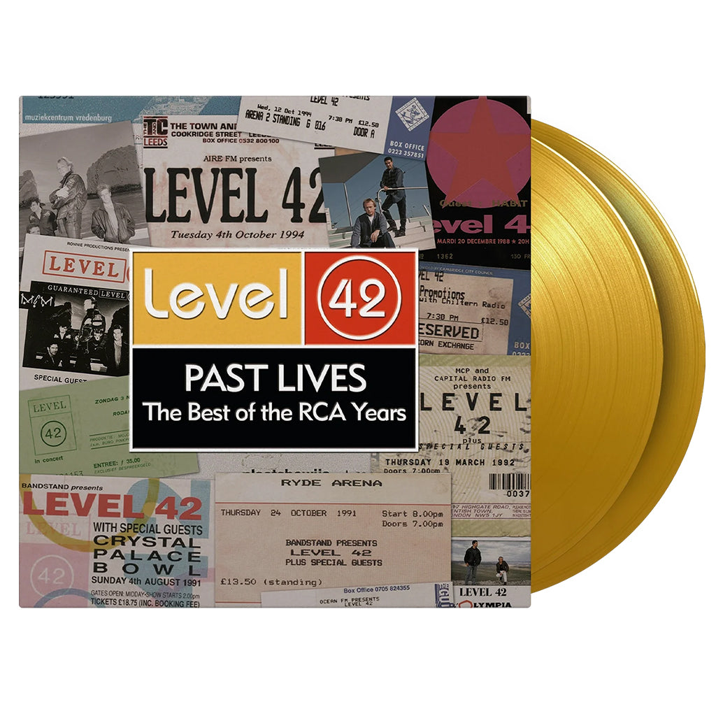 LEVEL 42 - Past Lives (The Best Of The RCA Years) [Reissue] - 2LP - 180g Yellow Vinyl