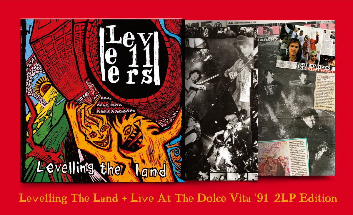LEVELLERS - Levelling The Land (2023 Remix) + Live At The Dolce Vita ‘91 - 2LP - Vinyl