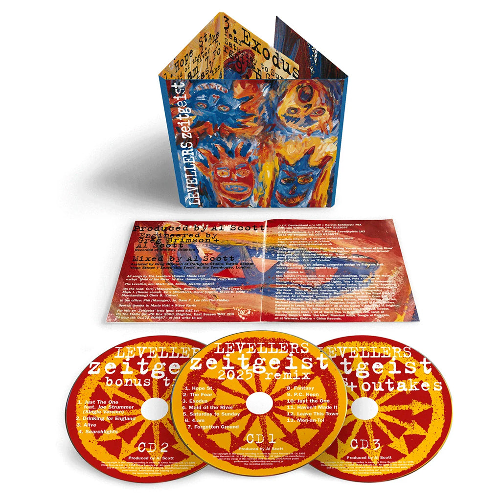 LEVELLERS - Zeitgeist (30th Anniversary Deluxe Edition) - 3CD Set [NOV 14]