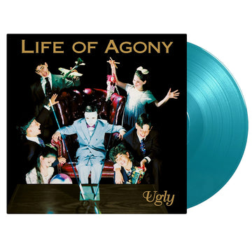 LIFE OF AGONY - Ugly (Reissue) - LP - 180 Turquoise Coloured Vinyl