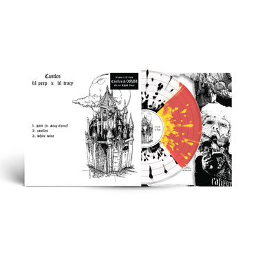 LIL PEEP X LIL TRACY - Castles I & II - LP - White w/ Black Splatter & Red w/ Yellow Splatter Vinyl [SEP 19]