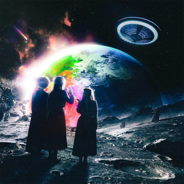 LIL UZI VERT - Eternal Atake (5th Anniversary Reissue w/ Bonus tracks) - 2LP - Blue / Clear Galaxy Colour Vinyl