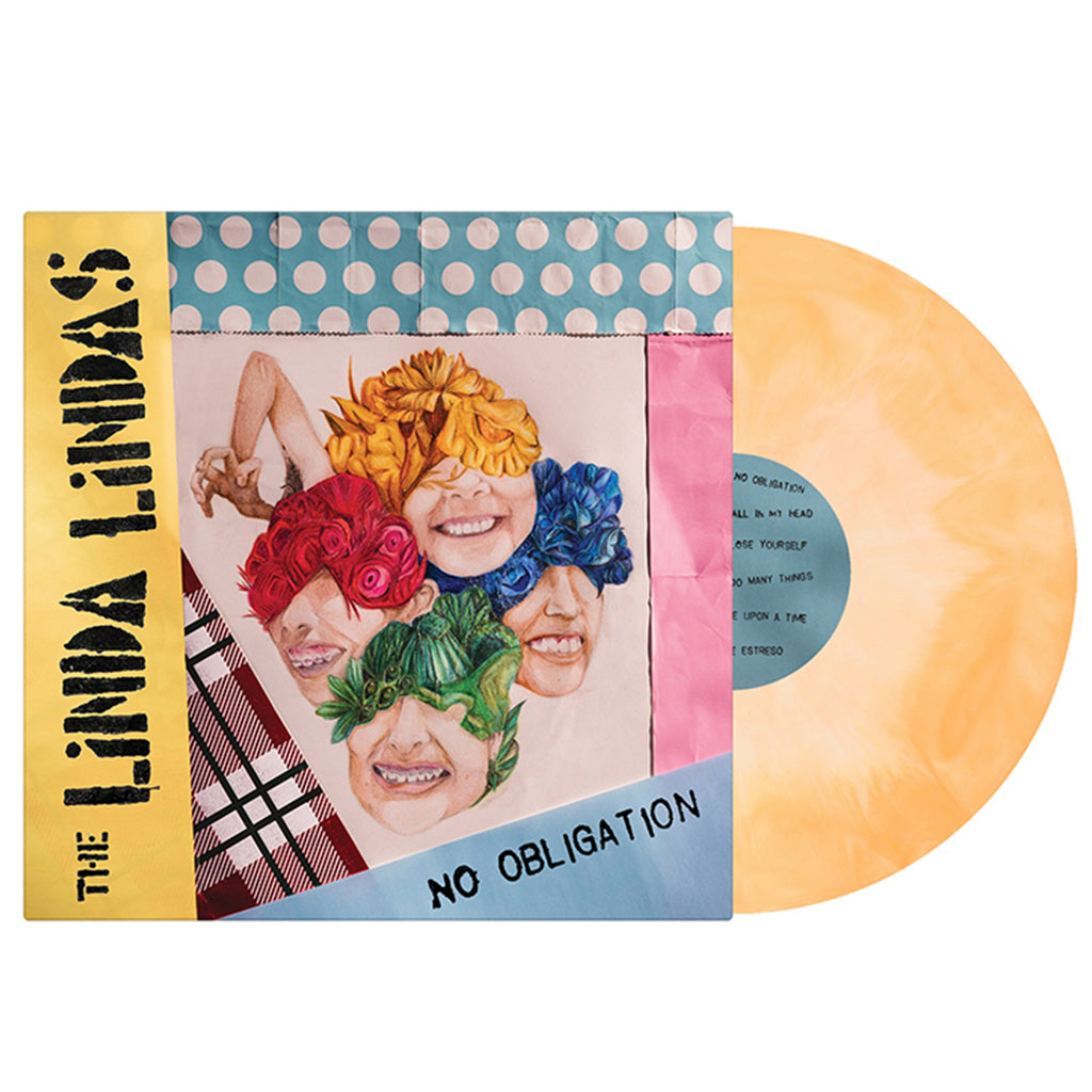 THE LINDA LINDAS - No Obligation - LP - Galaxy Orange/White Vinyl [OCT 11]
