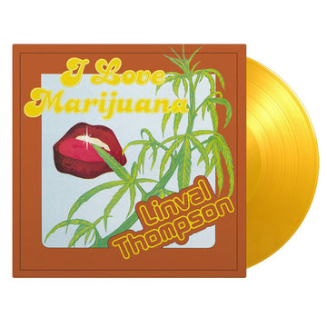 LINVAL THOMPSON - I Love Marijuana (2024 Reissue) - LP - 180g Translucent Yellow Vinyl
