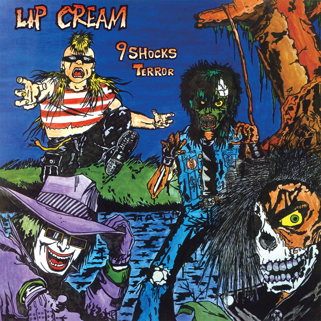 LIP CREAM - 9 Shocks Terror (Reissue) - LP - 'Royal Blue' Colour Vinyl [DEC 19]