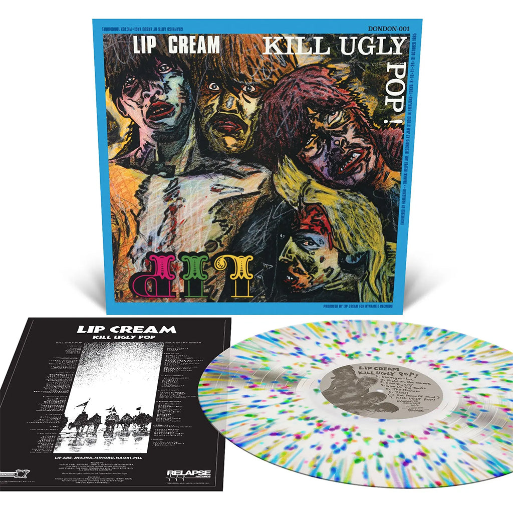 LIP CREAM - Kill Ugly Pop (Reissue) - LP - 'Milky Clear w/ Splatter Colour Vinyl [DEC 19]