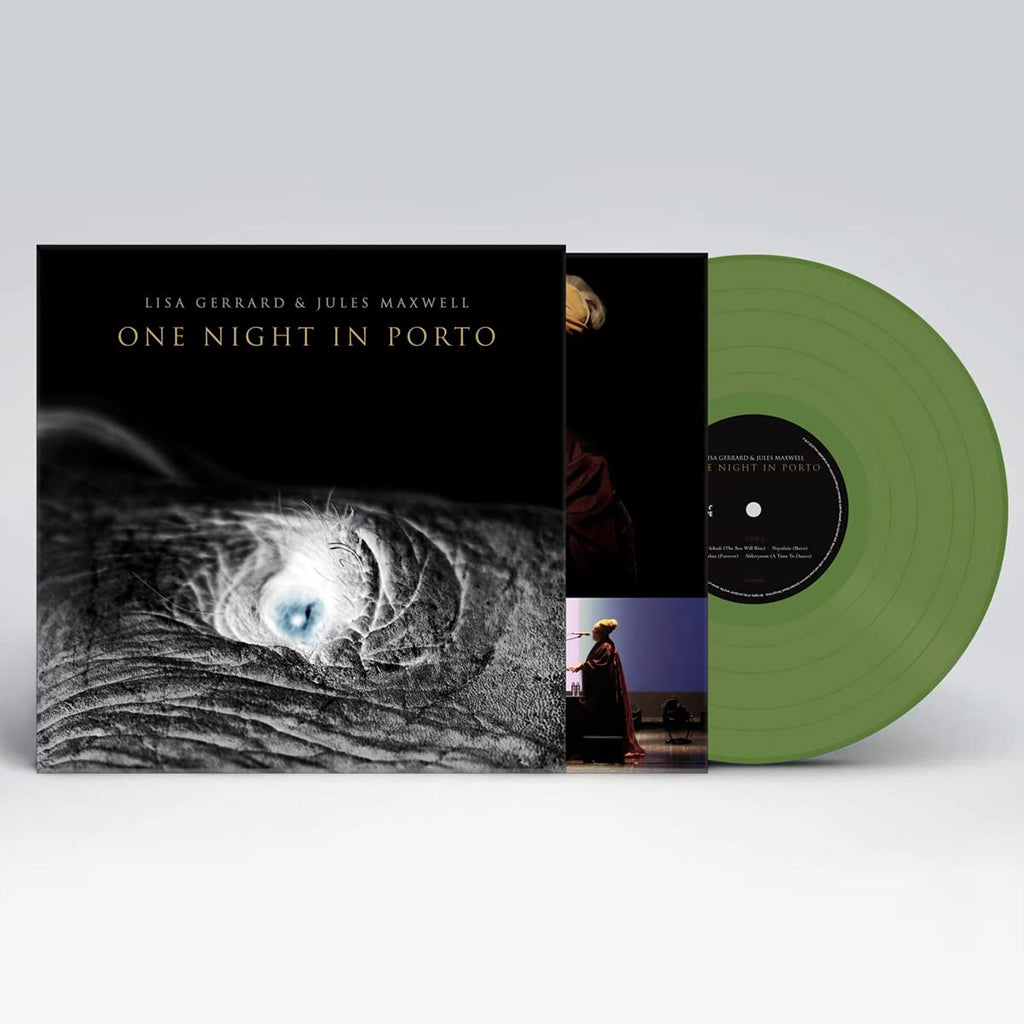 LISA GERRARD & JULES MAXWELL - One Night in Porto - LP - Opaque Green Vinyl