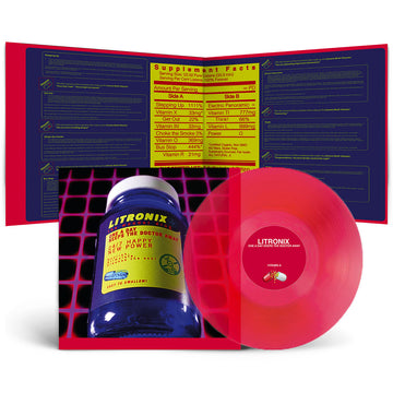 LITRONIX - One A Day Keeps The Doctor Away - LP - Transparent Red Vinyl [MAY 2]
