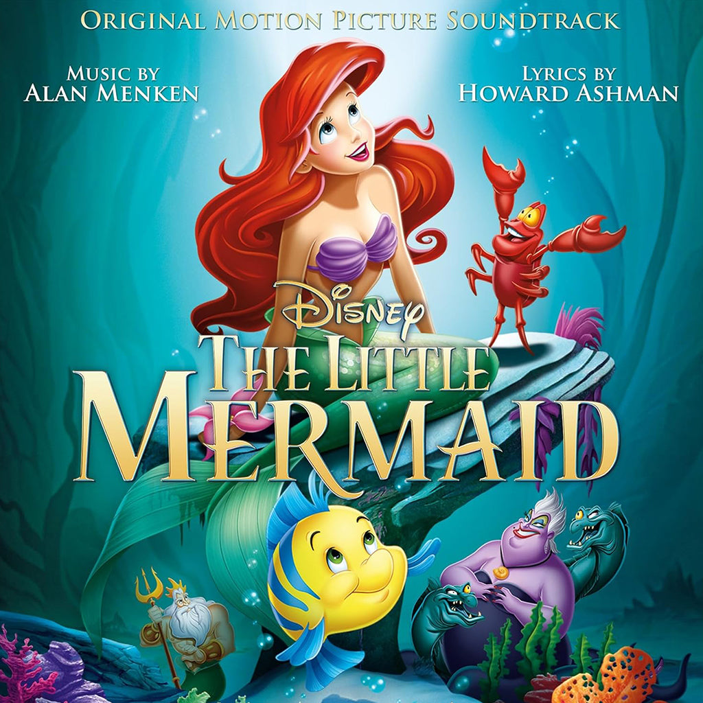 VARIOUS - The Little Mermaid - Original Soundtrack (35th Anniversary Edition) - LP - Transparent Splatter Vinyl [AUG 23]