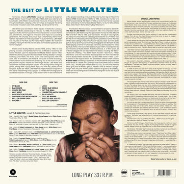 LITTLE WALTER - The Best Of Little Walter (Waxtime Reissue with 4 Bonus Tracks) - LP - 180g Vinyl [AUG 11]