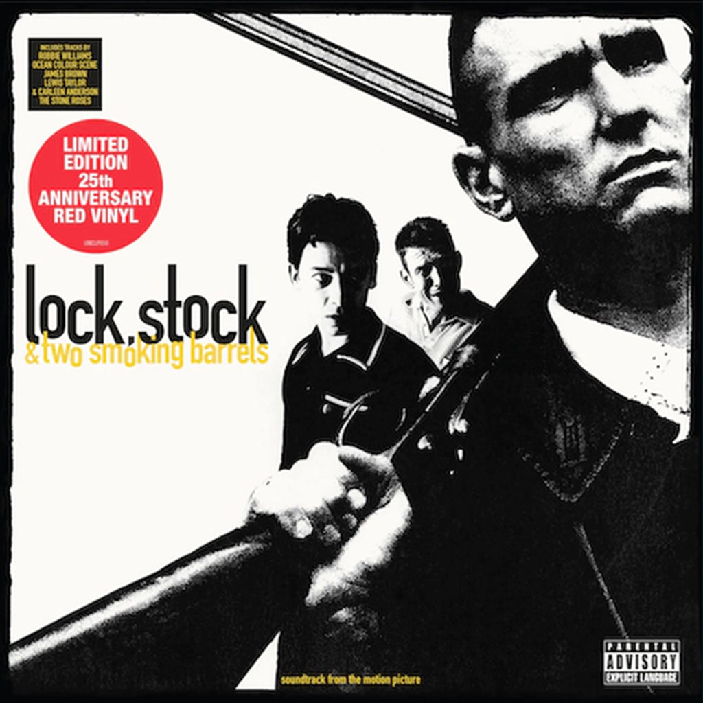 VARIOUS - Lock Stock And Two Smoking Barrels - Original Soundtrack (25th Anniversary Edition) - 2LP - 180g Red Vinyl