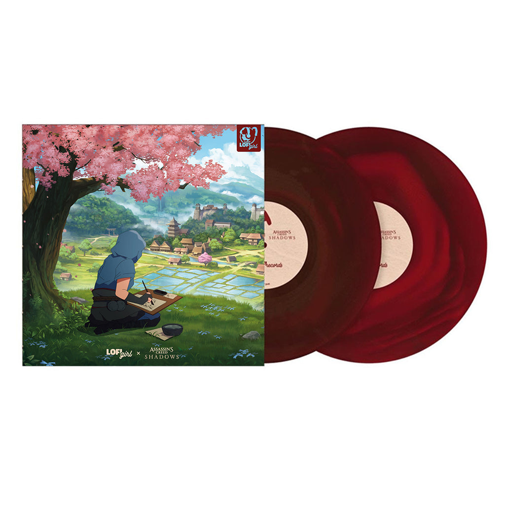 VARIOUS - Lofi Girl x Assassin’s Creed: Shadows (with Stickers) - 2LP - Red Marbled Vinyl [JUL 18]