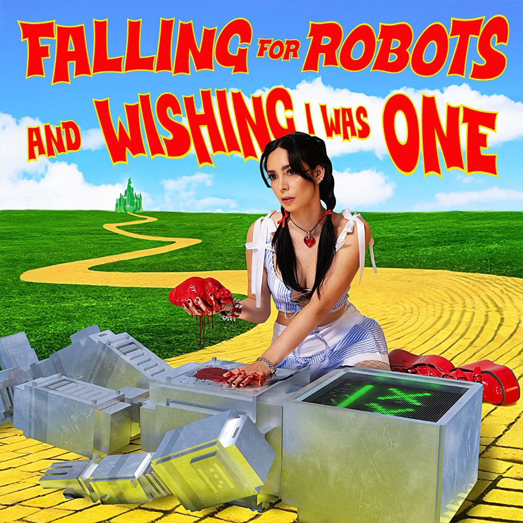 LØLØ - Falling For Robots And Wishing I Was One - LP - Emerald City Green Vinyl