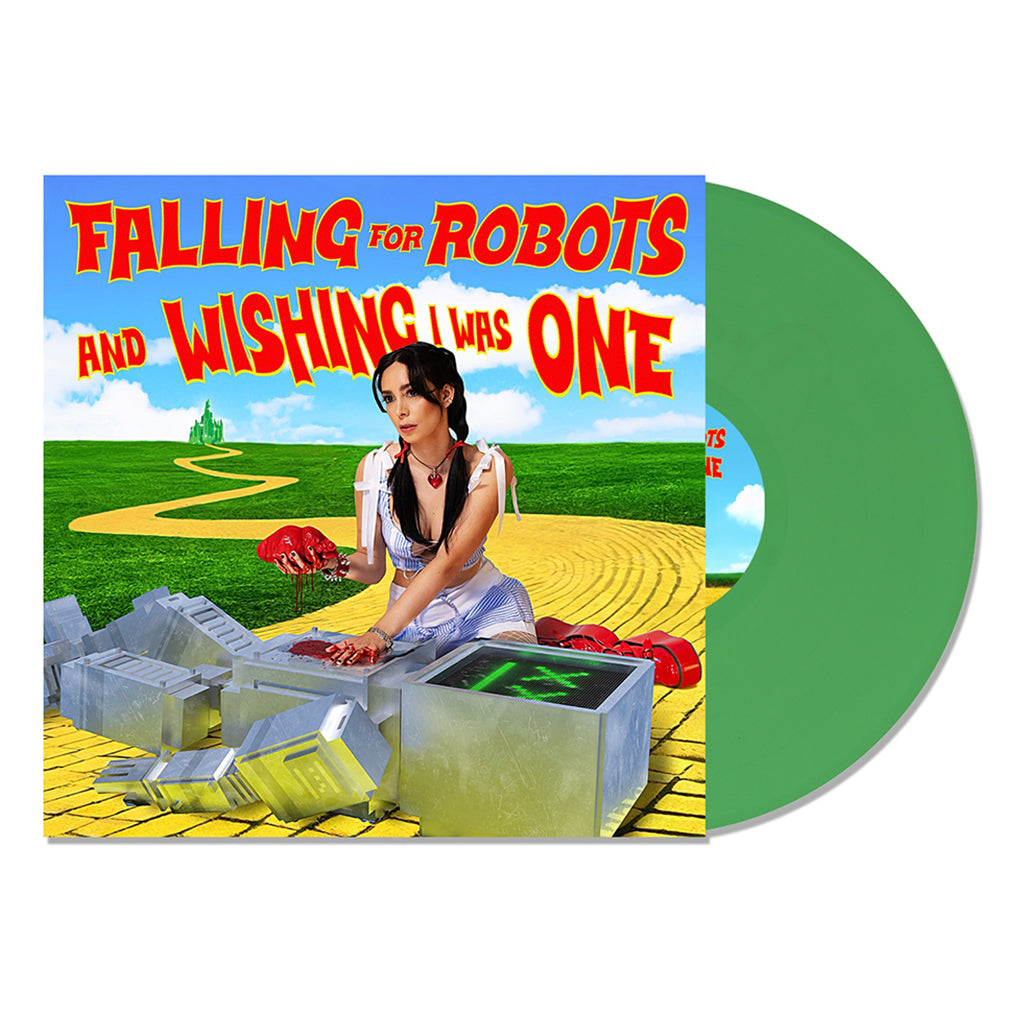 LØLØ - Falling For Robots And Wishing I Was One - LP - Emerald City Green Vinyl [JUN 7]
