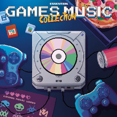 LONDON MUSIC WORKS - The Essential Games Music Collection - 2LP - Clear Vinyl