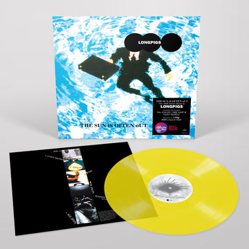 Longpigs - The Sun Is Often Out (140G Sun-Coloured Vinyl) - 1LP - 140g Sun-Coloured Vinyl  [National Album Day 2024]