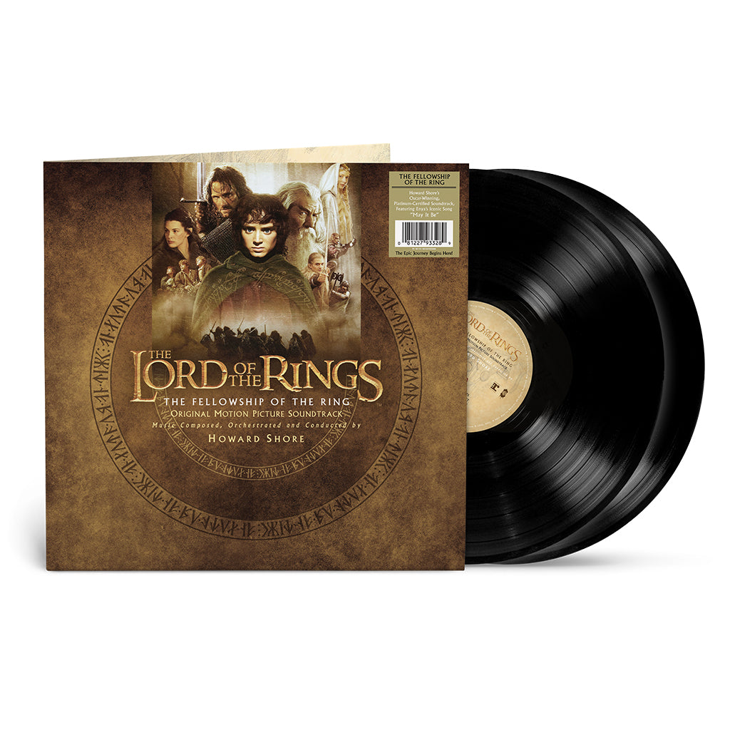 HOWARD SHORE - The Lord Of The Rings: The Fellowship Of The Ring (Original Soundtrack) - 2LP - Black Vinyl [OCT 3]